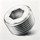Hexagon Socket Pipe Plugs (DIN 906)