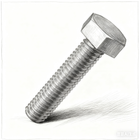 Full Thread Hexagon Bolts (DIN 933)