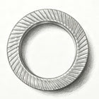 Ribbed Safety Lock Washer