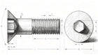 DIN 7991 Flat Head Countersunk Socket Cap Screw A4 Stainless