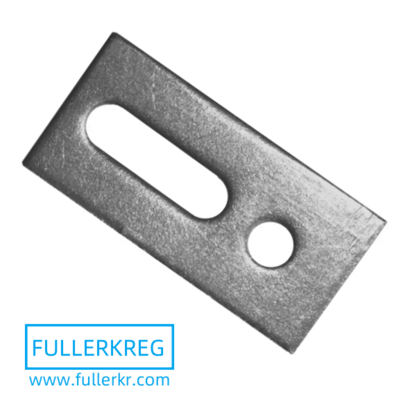  Adapterblech Edelstahl A2 - M12